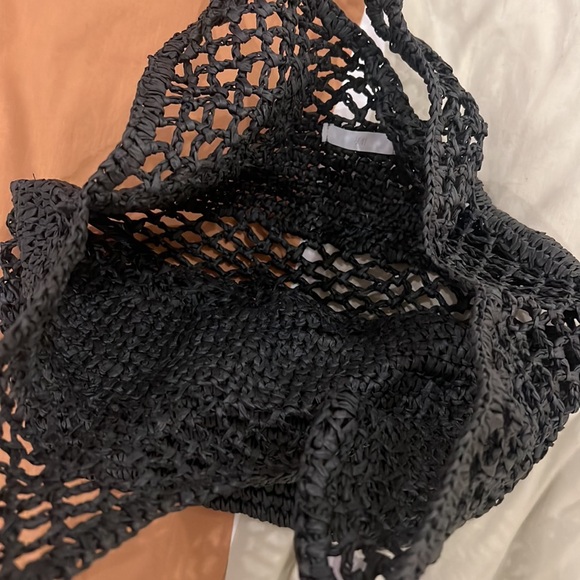 New Crochet Straw Bag - Picture 2 of 3